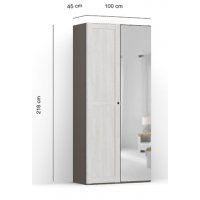 DULAP LEX 100-240-45 D GRI/MSJ/R/O